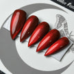 Red Christmas Glass
