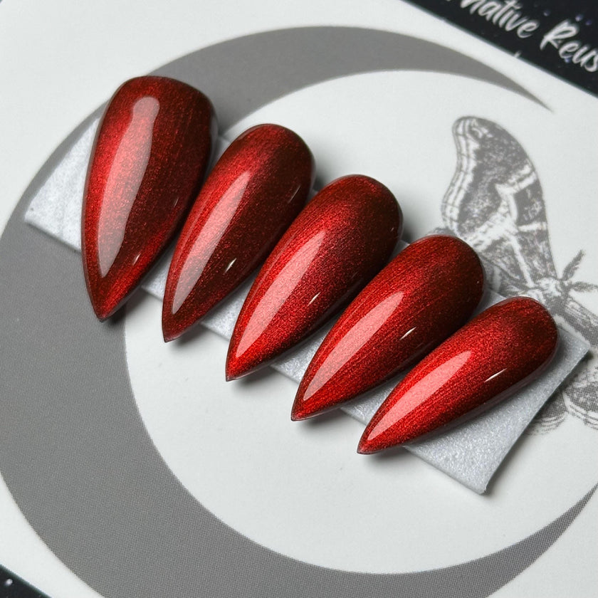 Red Christmas Glass