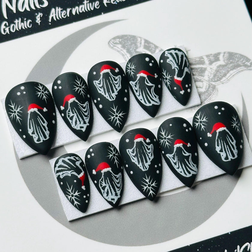 Black Christmas Ghosts