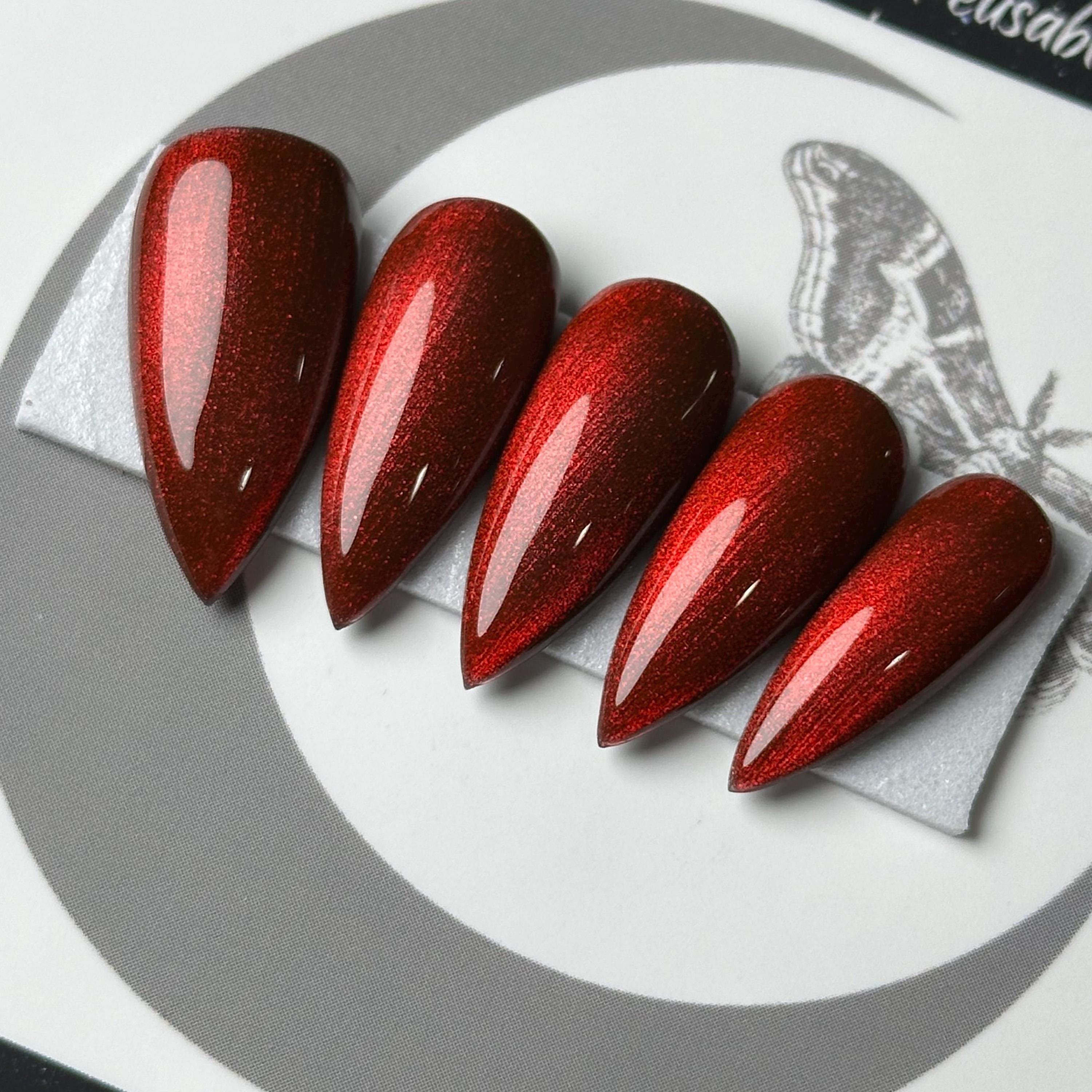 Red Christmas Glass