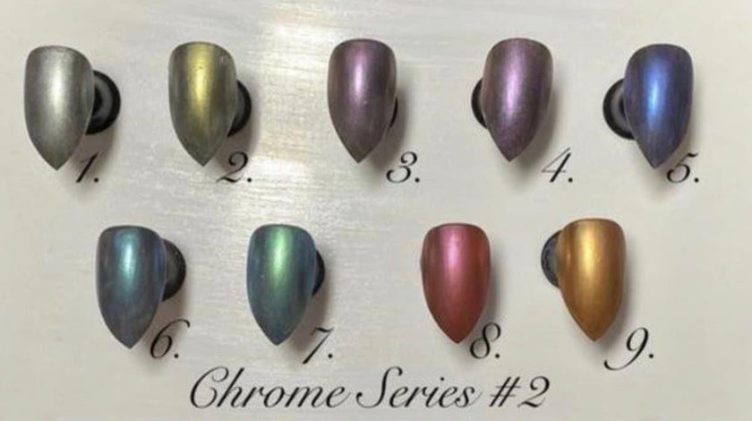 3D Mermaid Scale Nails