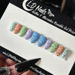 Speckled Eggies Nails