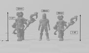 Catfolk Wizards | DnD Miniature, Premium Resin, Durable and Tough for your TTRPG and Wargaming! 32mm, 28mm, Tabaxi, Sorcerer, Warlock