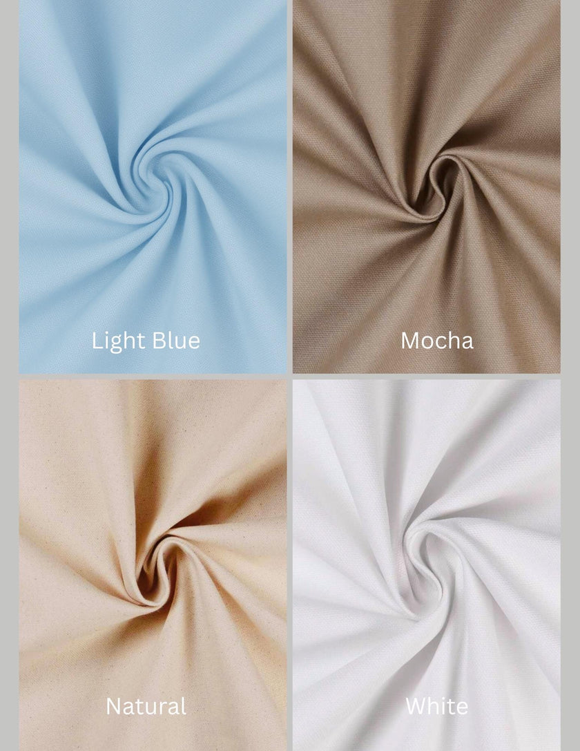 Cotton Canvas Fabric by the Yard – Durable, Medium-Heavy Weight | Bags, Upholstery, Crafts & Apparel | BelieveWorks
