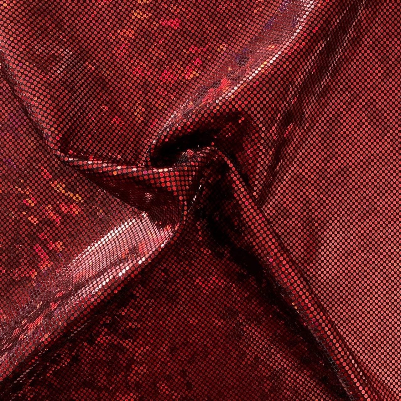 Holographic Shatter Glass Spandex Fabric - 60