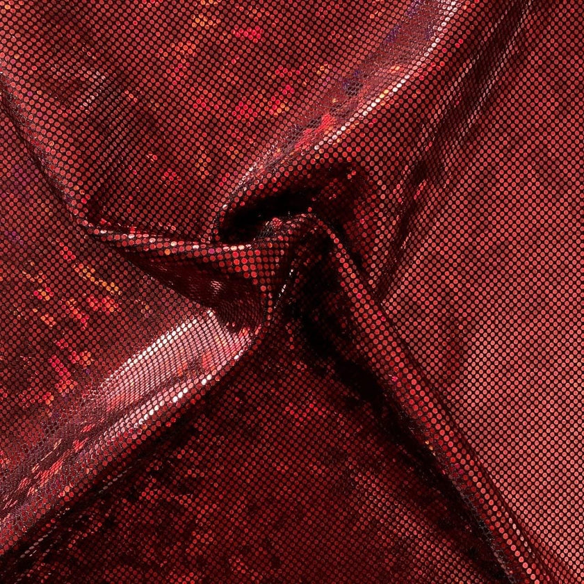 Holographic Shatter Glass Spandex Fabric - 60