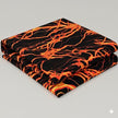 Fire Lava Print Nylon Spandex Fabric: 4-Way Stretch Activewear