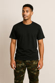 Bamboo Cotton French Terry Knit Fabric: Camo Print - By The Metre