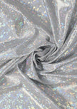 Holographic Shatter Glass Spandex Fabric - 60