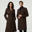 Heavyweight Virgin Wool Fabric 300gsm 60” Wide – Oslo+ Laine Wool for Coats, Jackets & Upholstery
