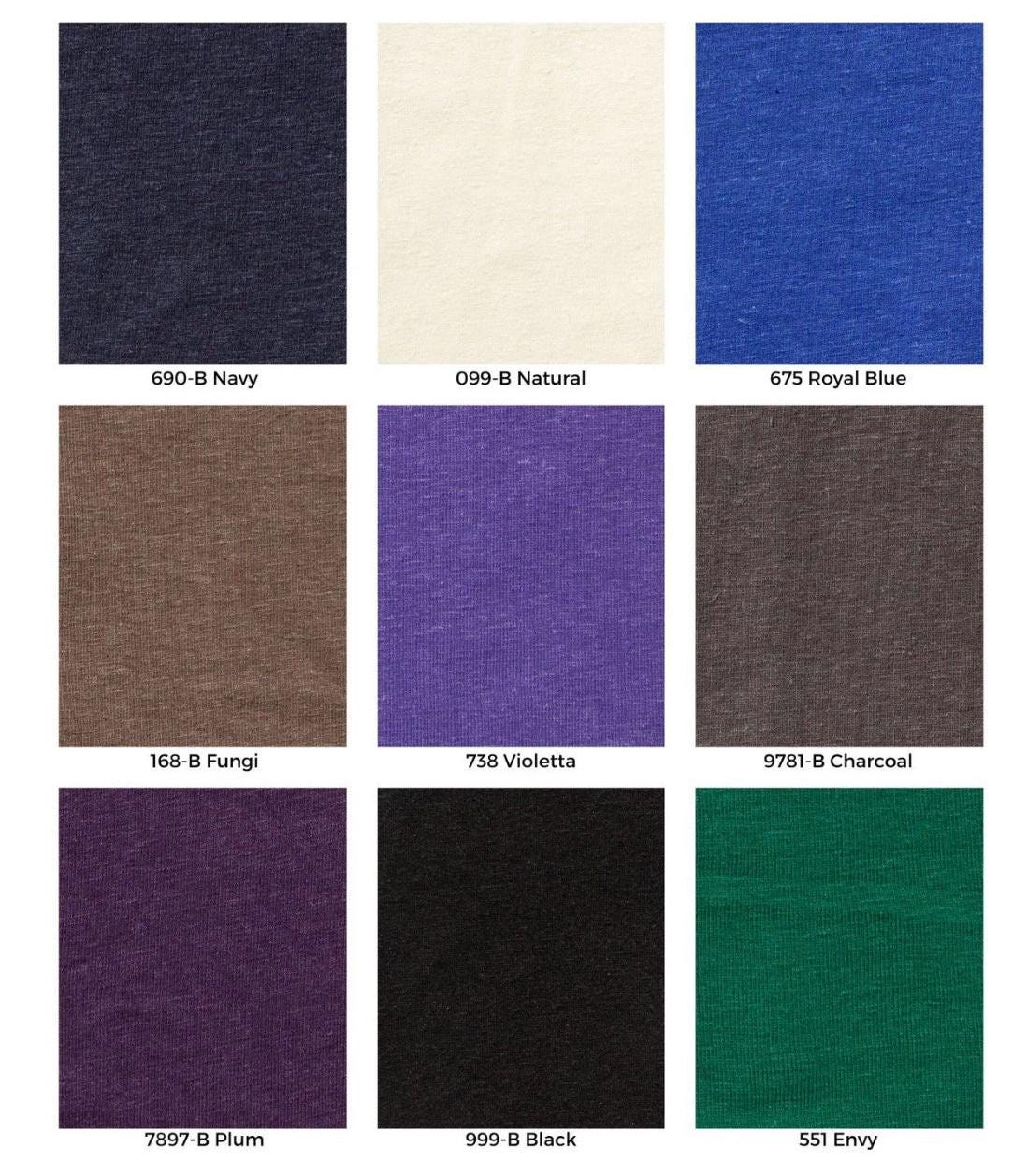 Hemp Organic Cotton Jersey Fabric – Premium Sustainable Knit