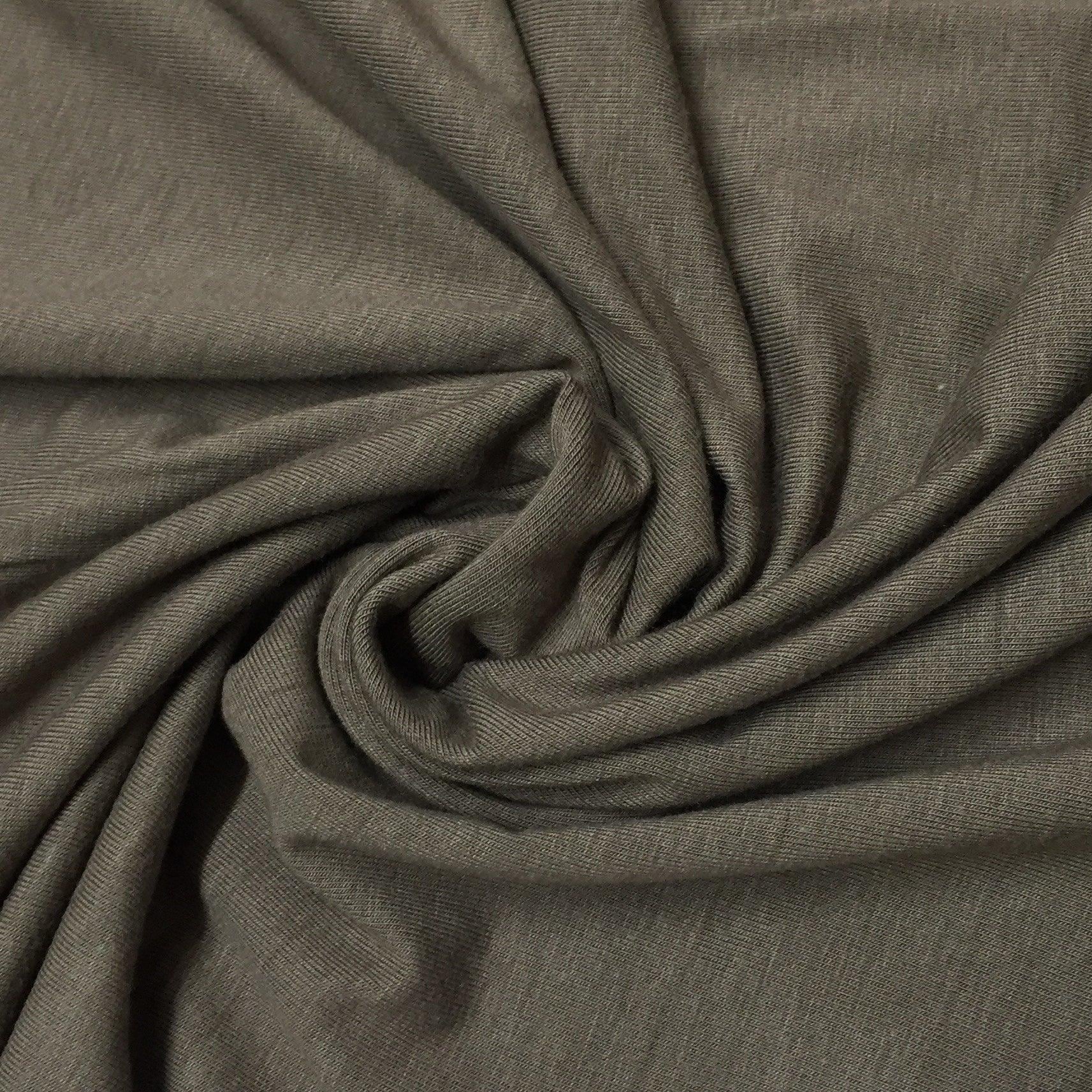 Hemp Organic Cotton Stretch Jersey Fabric - 58