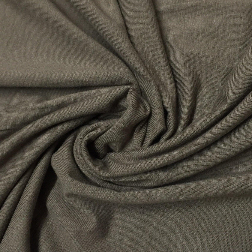 Hemp Organic Cotton Stretch Jersey Fabric - 58