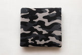 Bamboo Cotton French Terry Knit Fabric: Camo Print - By The Metre
