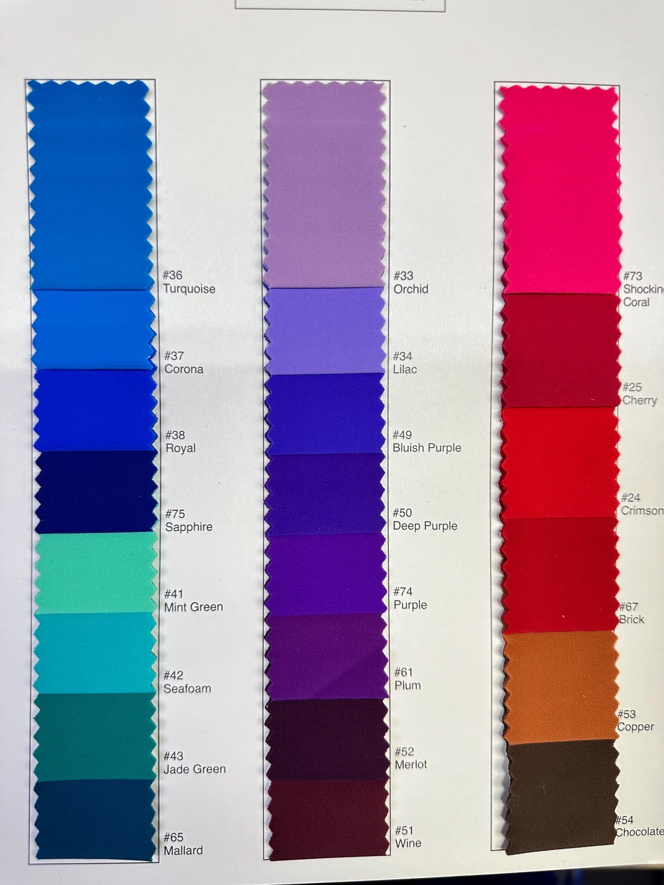 Milliskin Nylon Spandex Fabric: 4-Way Stretch Dancewear, Swimwear, Cosplay