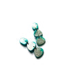 Icy Blue & Silver Clip On Earrings Handmade
