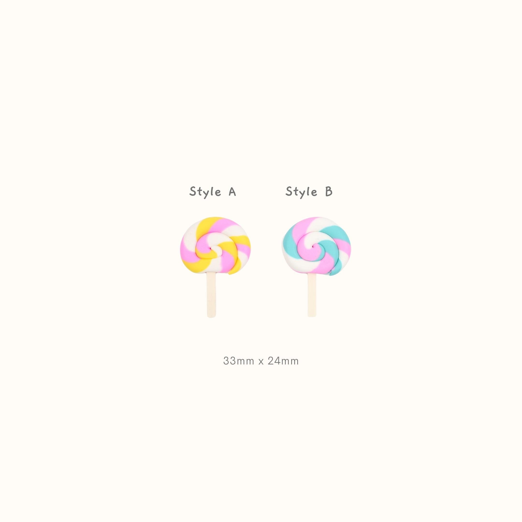 Swirl Lollipop Magnet Set