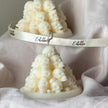 Handmade Skull Mountain Candle: Spooky Halloween Decor, Soy Wax