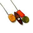 Chunky Bib Statement Necklace with Earthy Bohemian Style