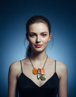 Chunky Bib Statement Necklace with Earthy Bohemian Style
