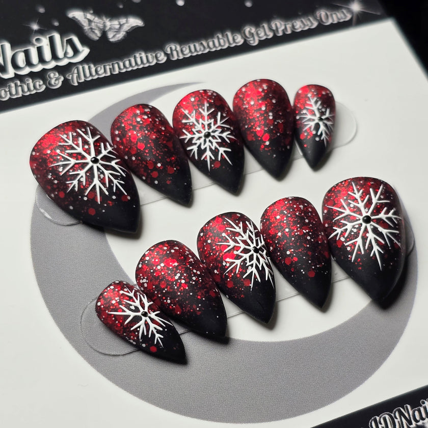 Crimson Snowfall