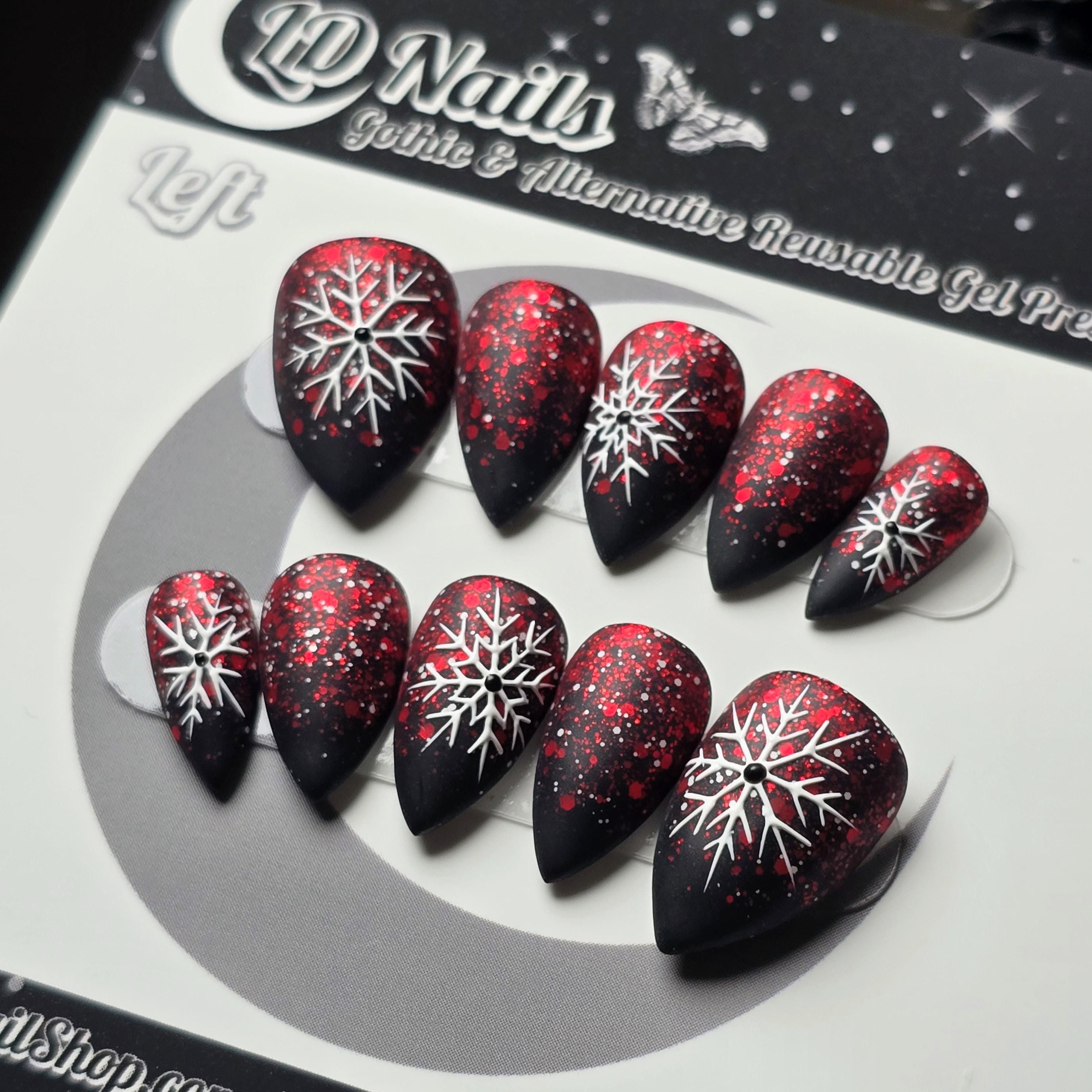 Crimson Snowfall