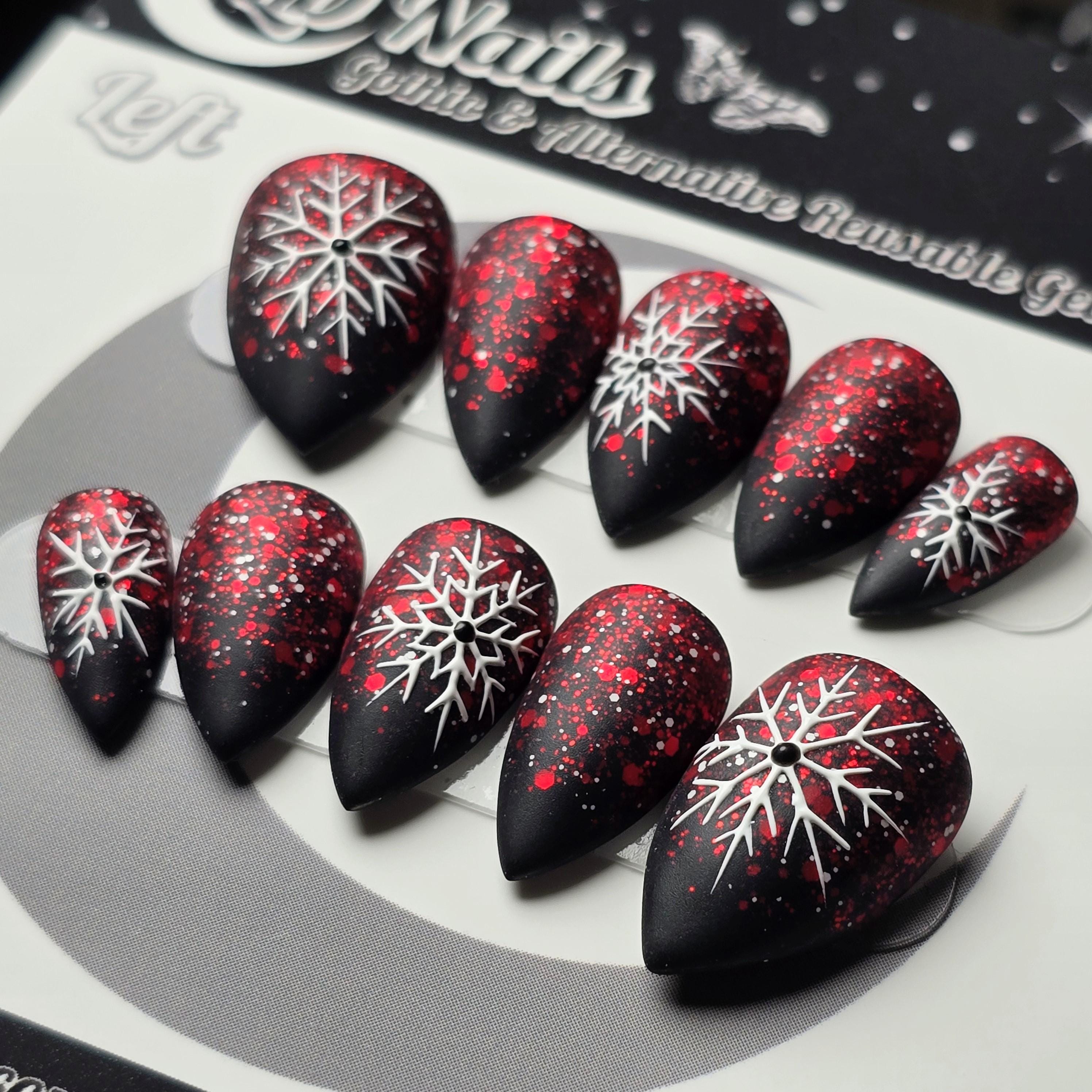 Crimson Snowfall