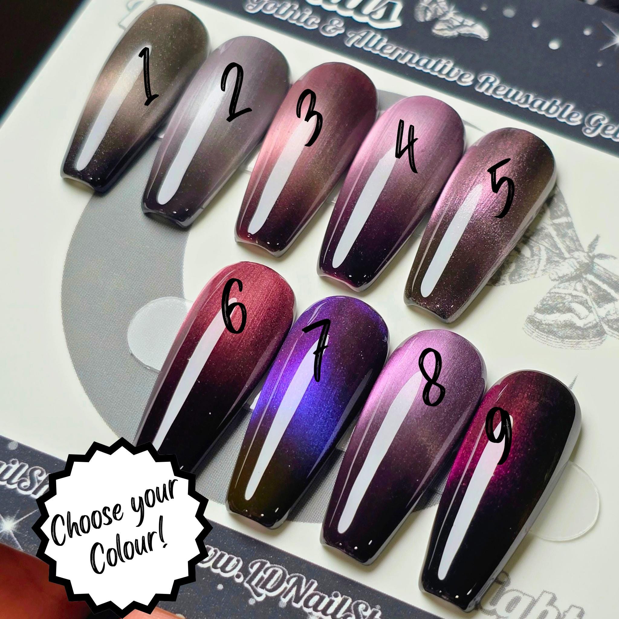 Purple Cat Eye Collection