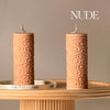 Clouds Pillar Candle | Handmade Decorative Candle