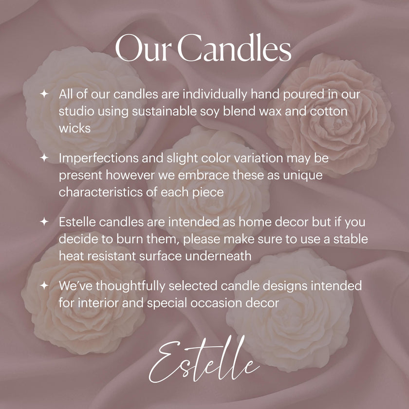 Winter Tree Silhouette Taper Candles Set, Minimalist Holiday & Nordic Winter Decor