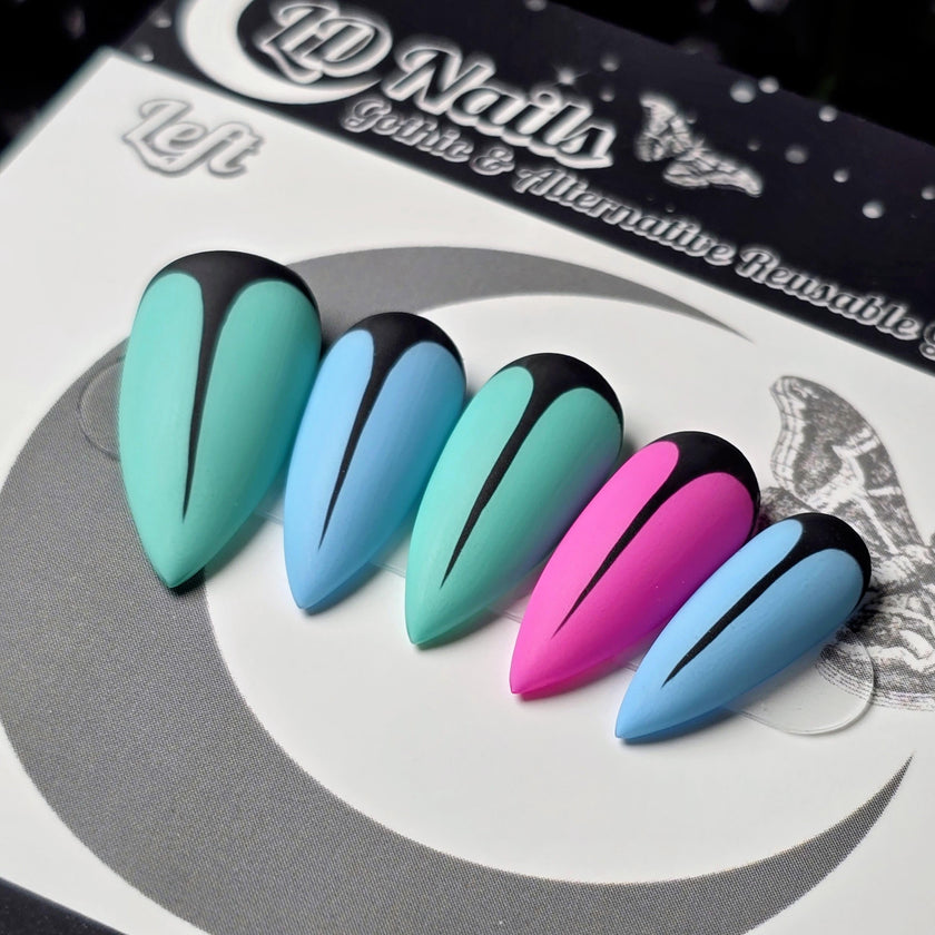 Spring Widow Press On Nails