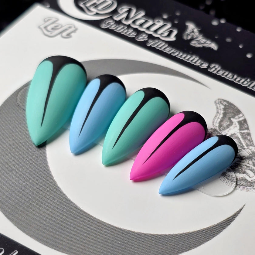 Spring Widow Press On Nails