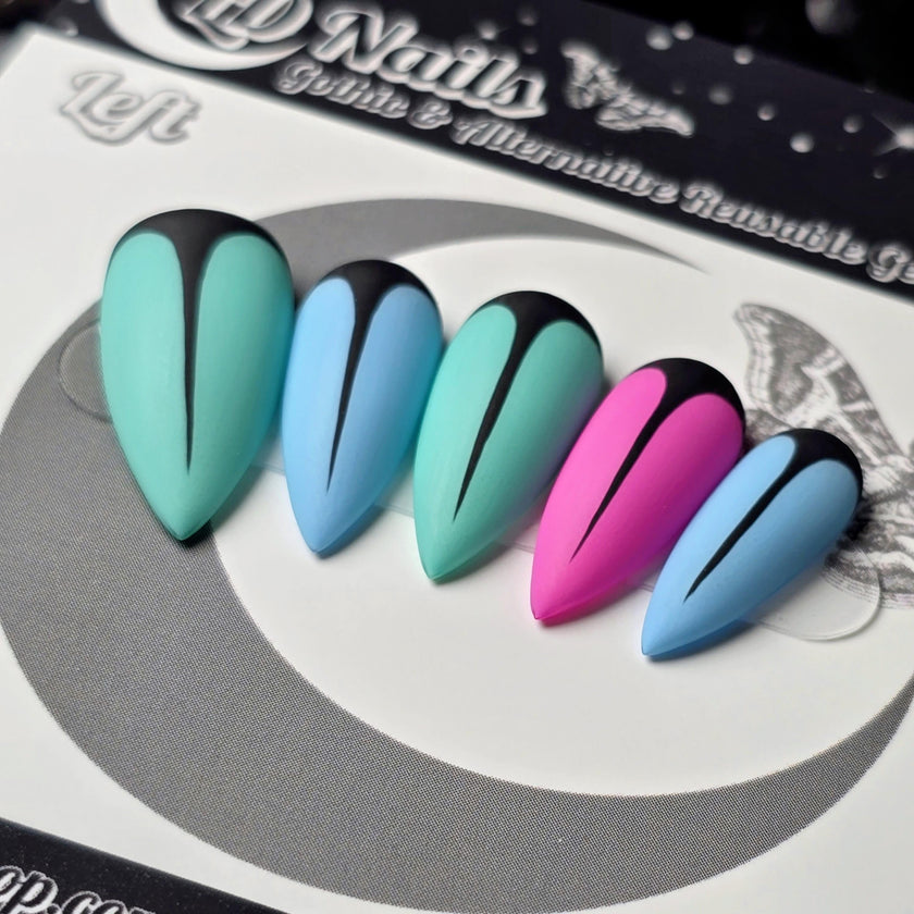 Spring Widow Press On Nails