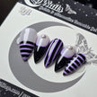Twisted Stripes Press On Nails