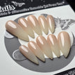 Bone Blush Ombré Press On Nails
