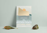 Ile-Bonaventure-et-du-Rocher-Percé National Park 'Explored' Poster, Canada Parks