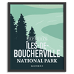 Iles-de-Boucherville National Park 'Explored' Poster, Canada Parks