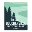 Iles-de-Boucherville National Park 'Explored' Poster, Canada Parks