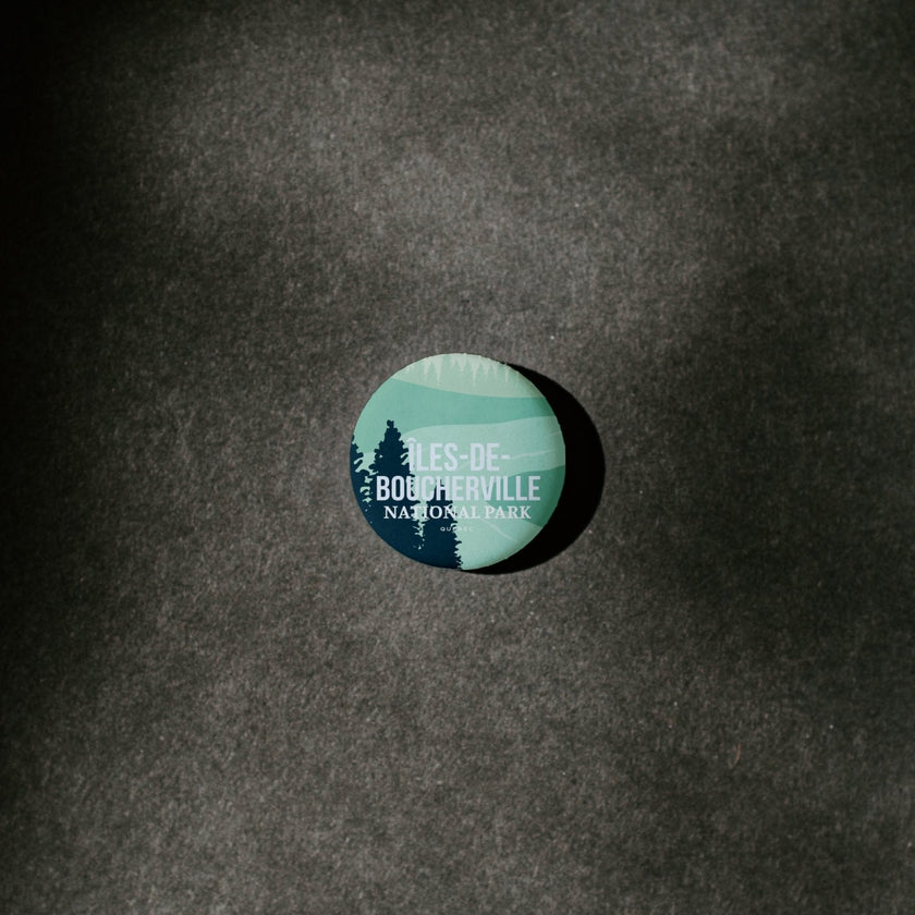 Iles-de-Boucherville National Park of Quebec Pinback Button, Canada Parks