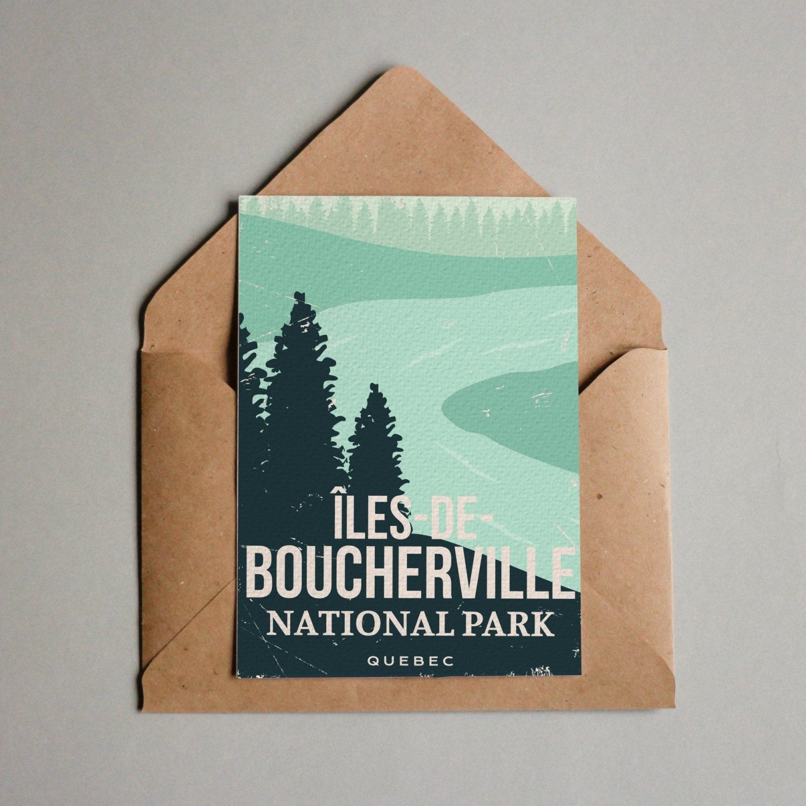 Iles-de-Boucherville Quebec National Park Postcard, Canada Parks