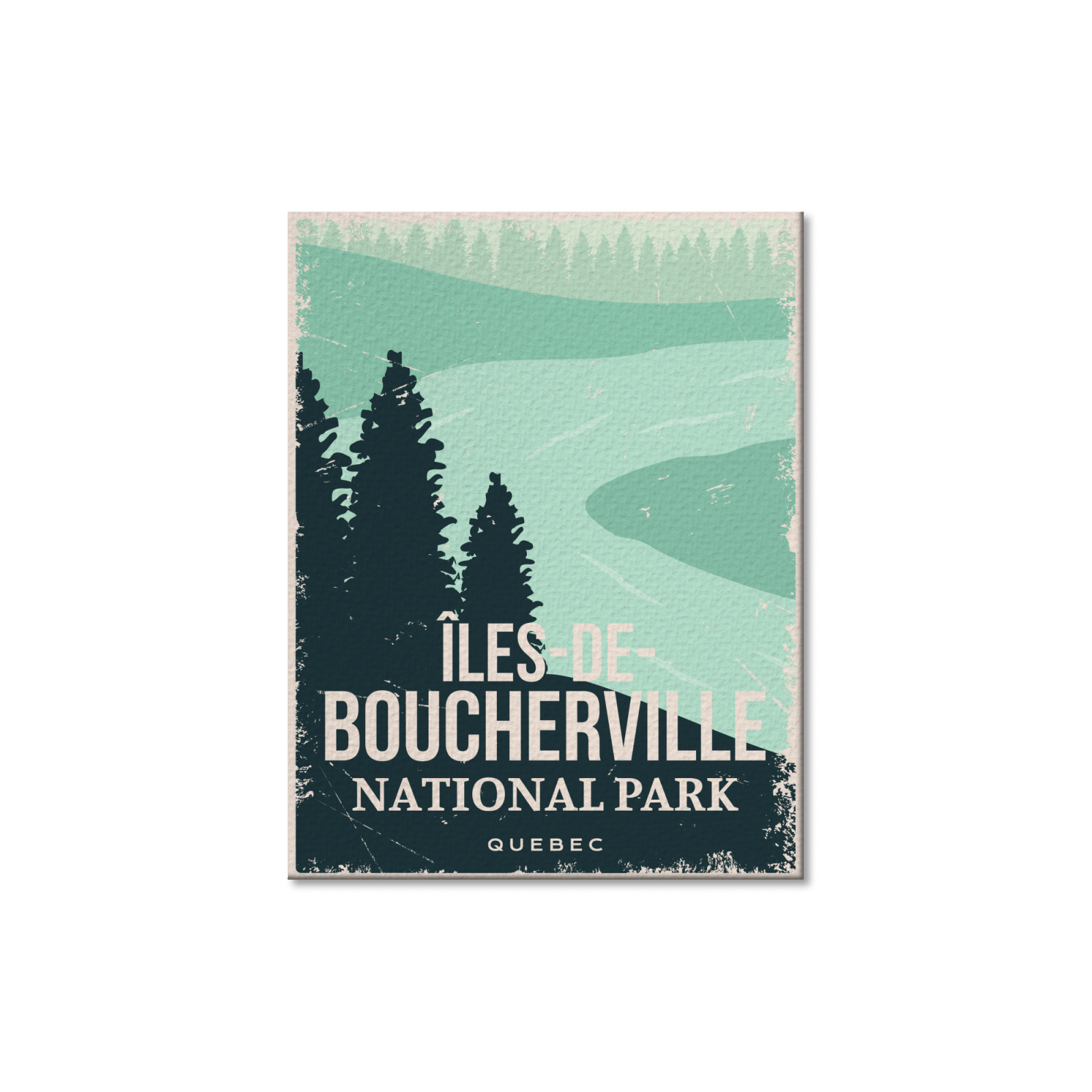 Iles-de-Boucherville Quebec National Park Postcard, Canada Parks