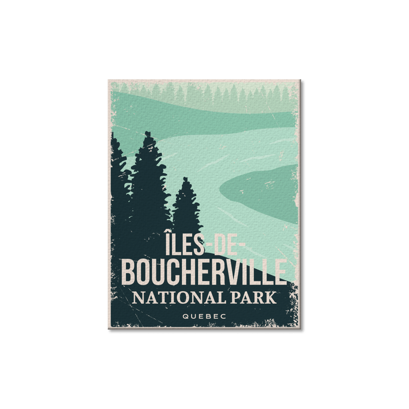 Iles-de-Boucherville Quebec National Park Postcard, Canada Parks