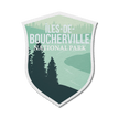 Îles-de-Boucherville Quebec National Park Waterproof Vinyl Sticker, Canada Parks