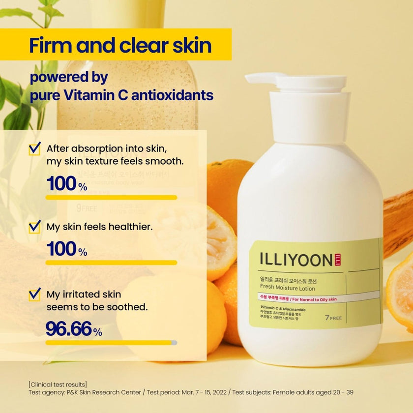 Illiyoon Fresh Moisture Body Lotion 350ml