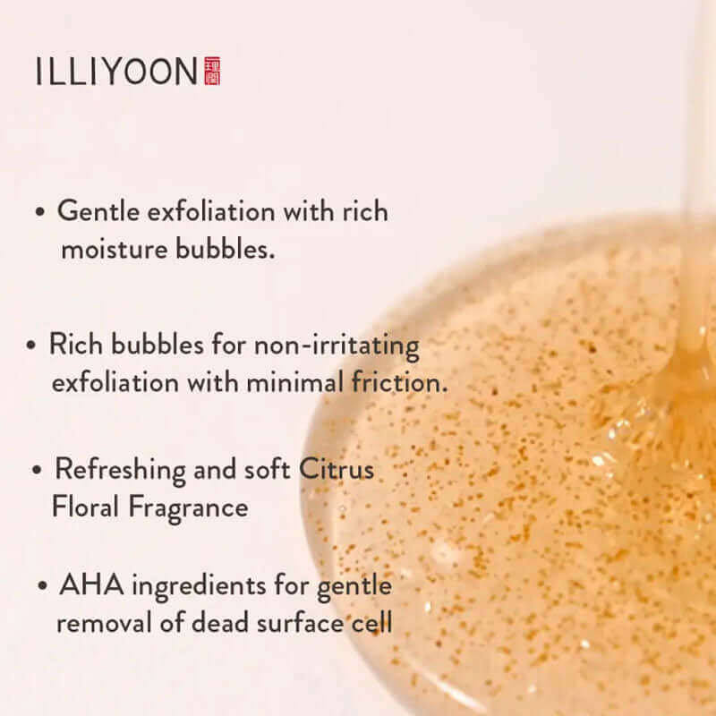Illiyoon Fresh Moisture Scrub Body Wash 500ml