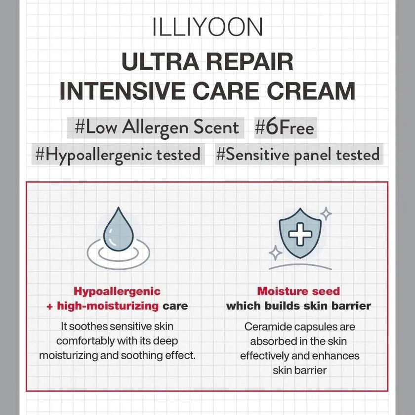 Illiyoon Ultra Intensive Care Cream 200ml