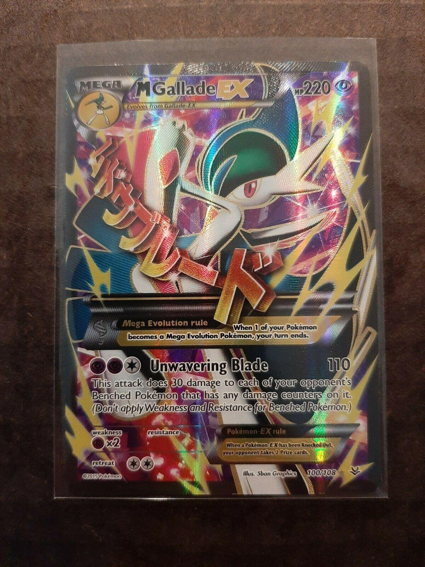 M Gallade EX - 100/108 - Full Art Ultra Rare