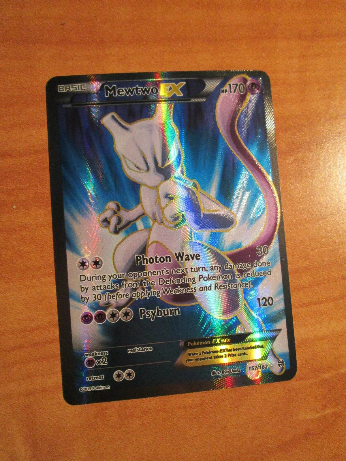 Mewtwo EX - 157/162 - Full Art Ultra Rare