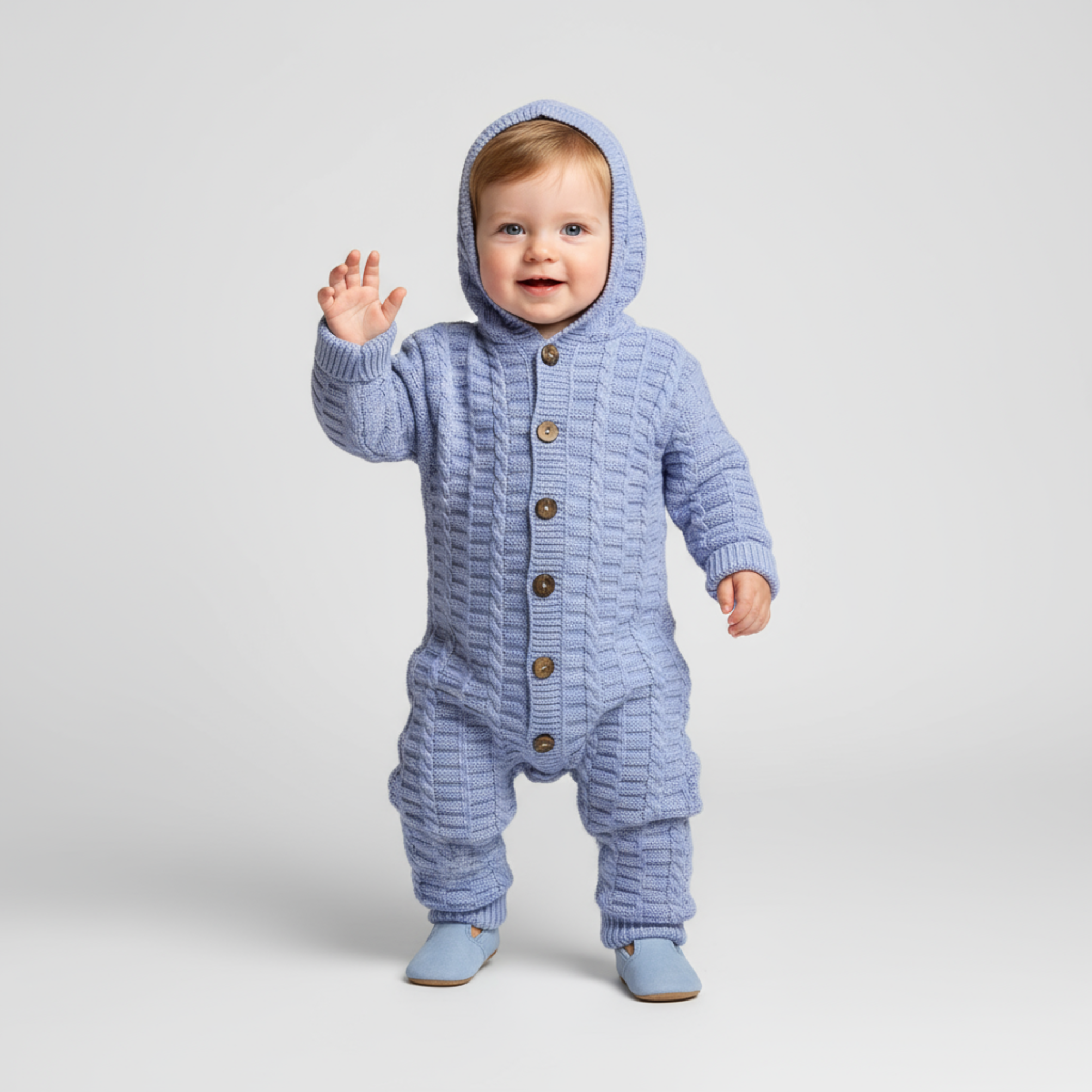 Baby Hood Newborn Overall Set