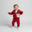 Lovely Bear Girls Jogger Set